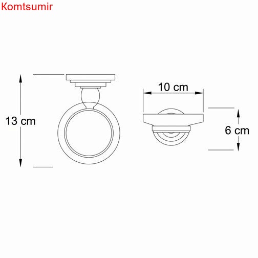 WasserKRAFT Isar K-7329 Мыльница WasserKRAFT Isar K-7329 Мыльница