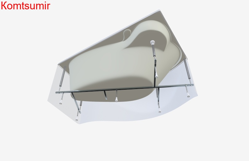 Акриловая ванна 1Marka GRACIA 160x95 Акриловая ванна 1Marka GRACIA 160x95