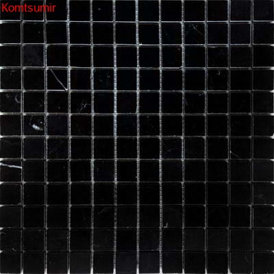 Мозаика Caramelle Mosaic Nero oriente MAT 23x23x4
