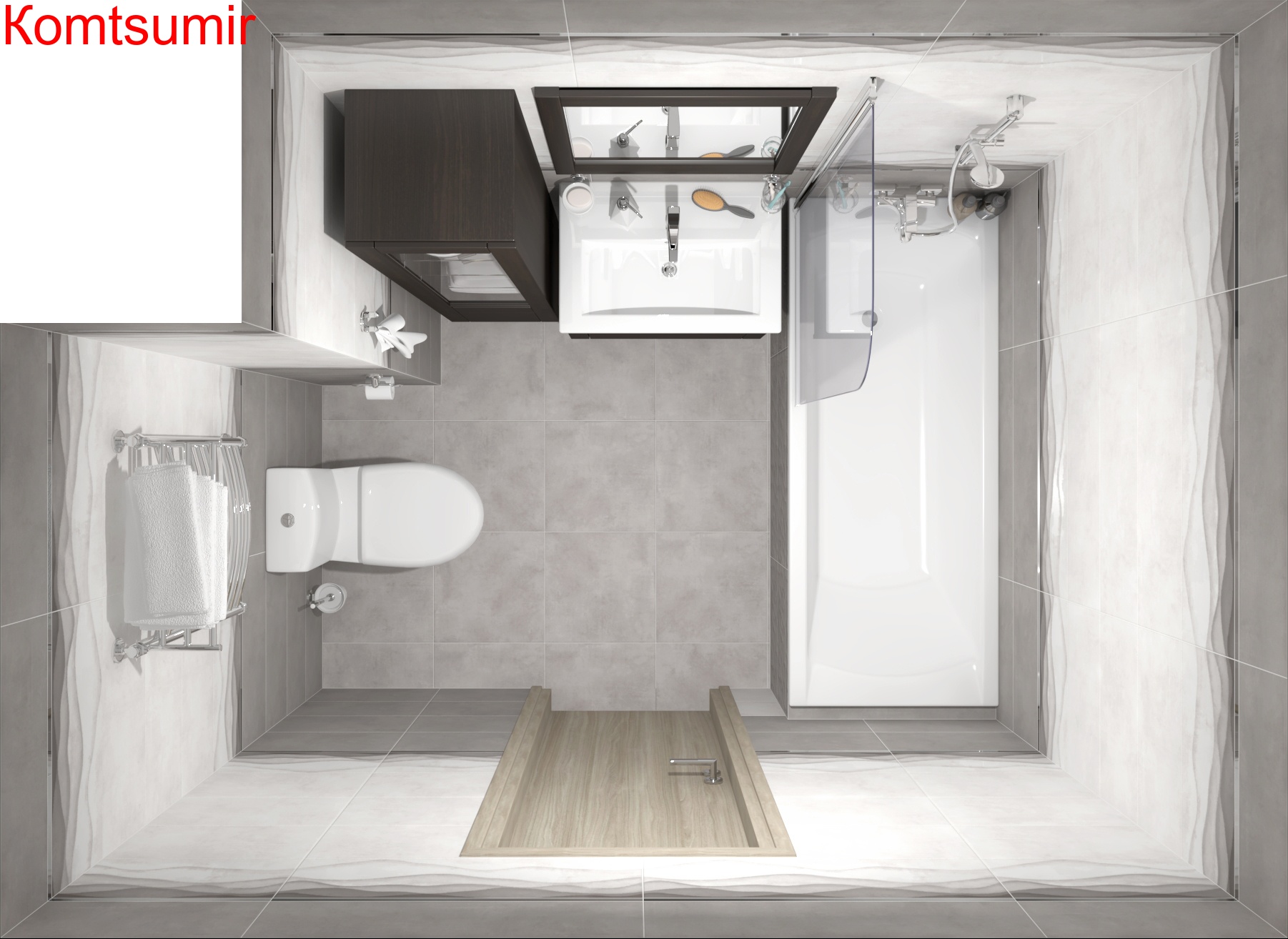 Коллекция Cersanit Haiku 750x250 мм Коллекция Cersanit Haiku 750x250 мм