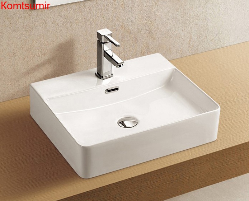 Раковина Azario 500*420*120, накладная, белая (AZ-2173-S)