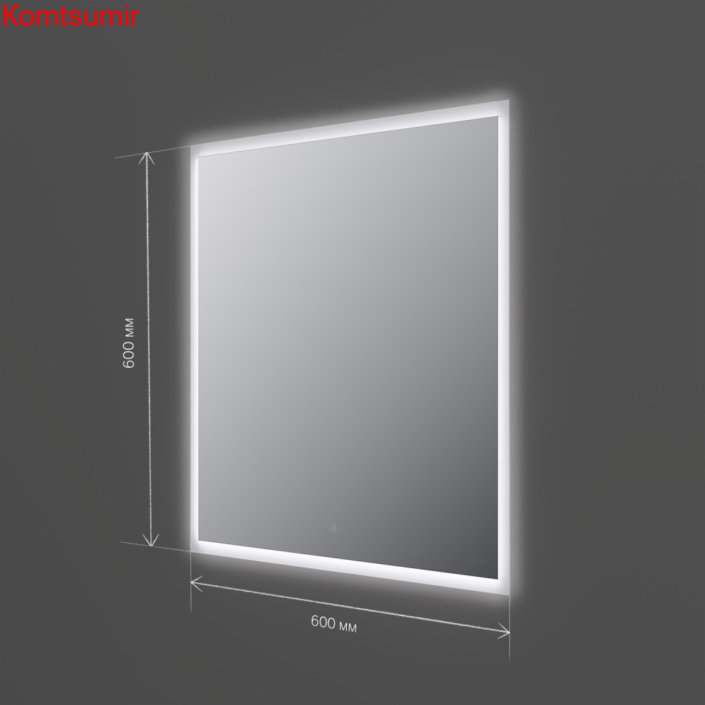 M71AMOX0601SA SPIRIT V2.0, Зеркало с LED-подсветкой и системой антизапотевания, ИК-сенсор, 60 см M71AMOX0601SA SPIRIT V2.0, Зеркало с LED-подсветкой и системой антизапотевания, ИК-сенсор, 60 см