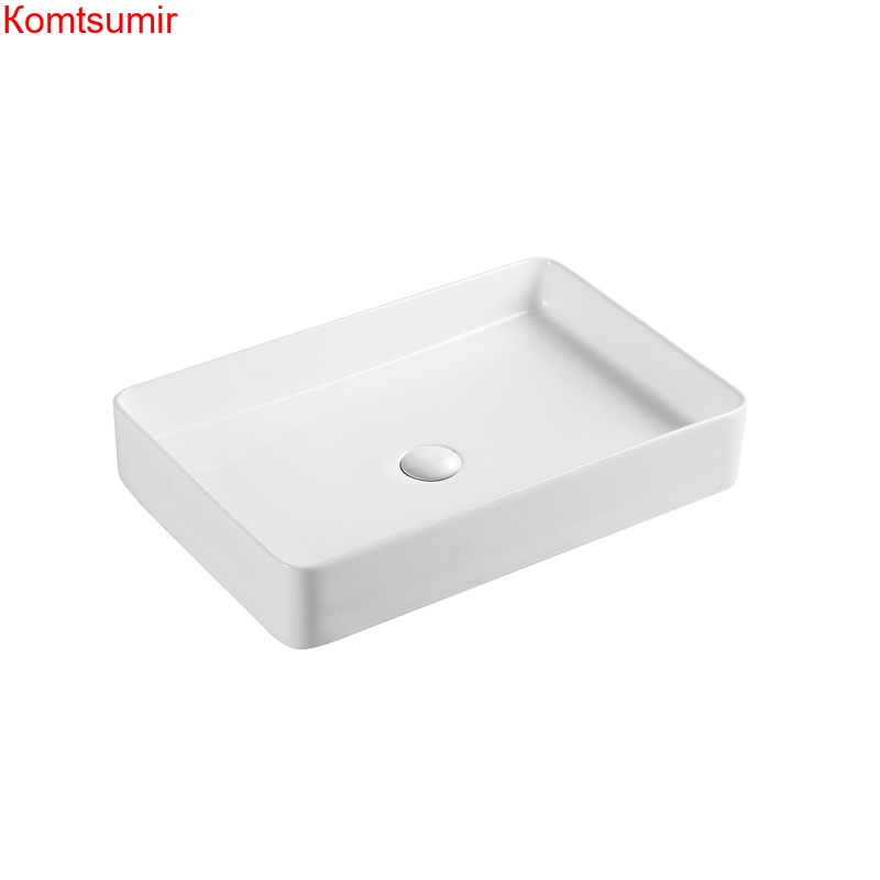 Раковина Azario 600*405*110 мм., накладная, белая (AZ-2174)