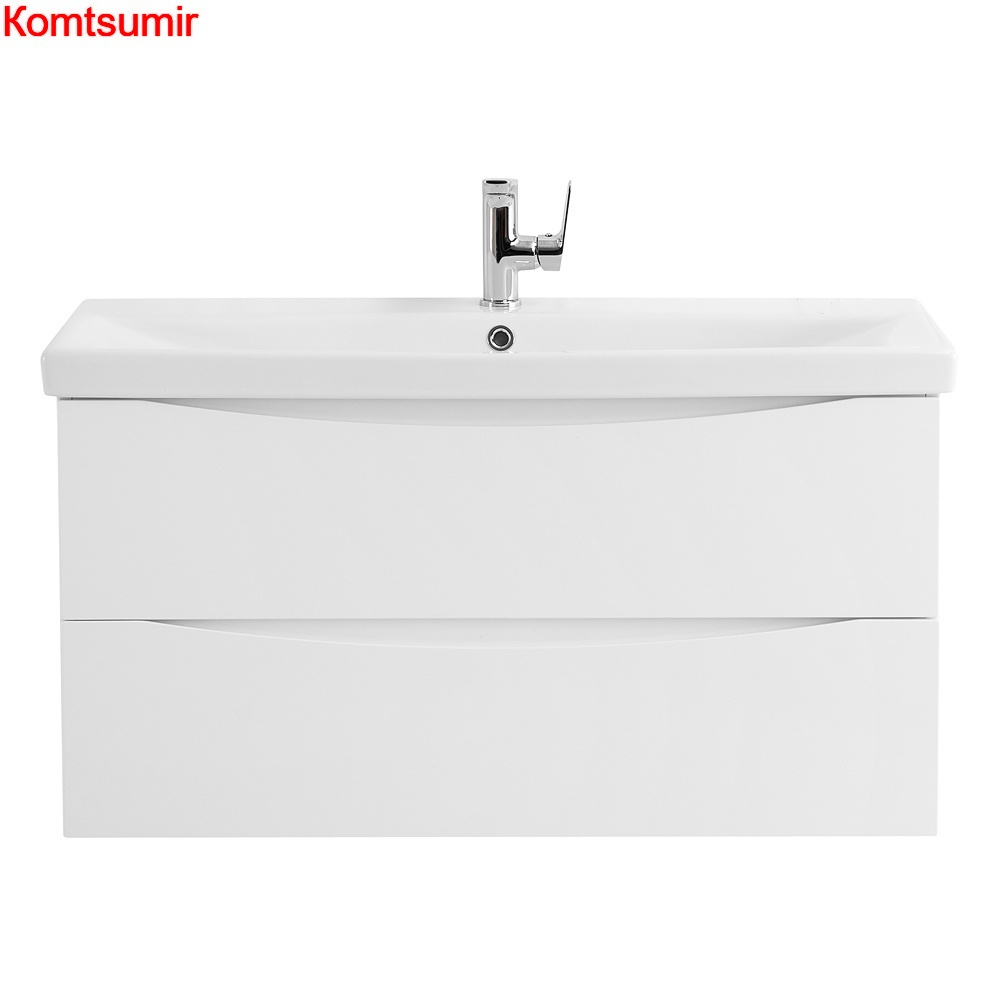 База под раковину подвесная BelBagno MARINO-CER-800-2C-SO-BO-P Bianco Opaco