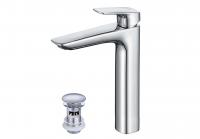 Смеситель для раковины 227 с донным клапаном AQUATEK AQ1005CR ВЕГА