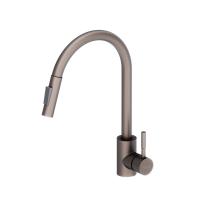 Dorff D3007511 Logic Кухонный смеситель  с вытягивающимся изливом, сатин