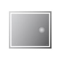 M91AMOX0803WG Универсальное зеркало с контурной Led-подсветкой, часами и косметическим зеркалом, 80 M91AMOX0803WG Универсальное зеркало с контурной Led-подсветкой, часами и косметическим зеркалом, 80
