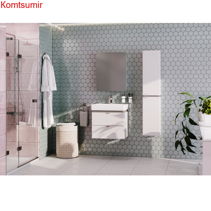 Зеркало-шкаф AQUATON СКАЙ 55 белый (1A238402SY010)