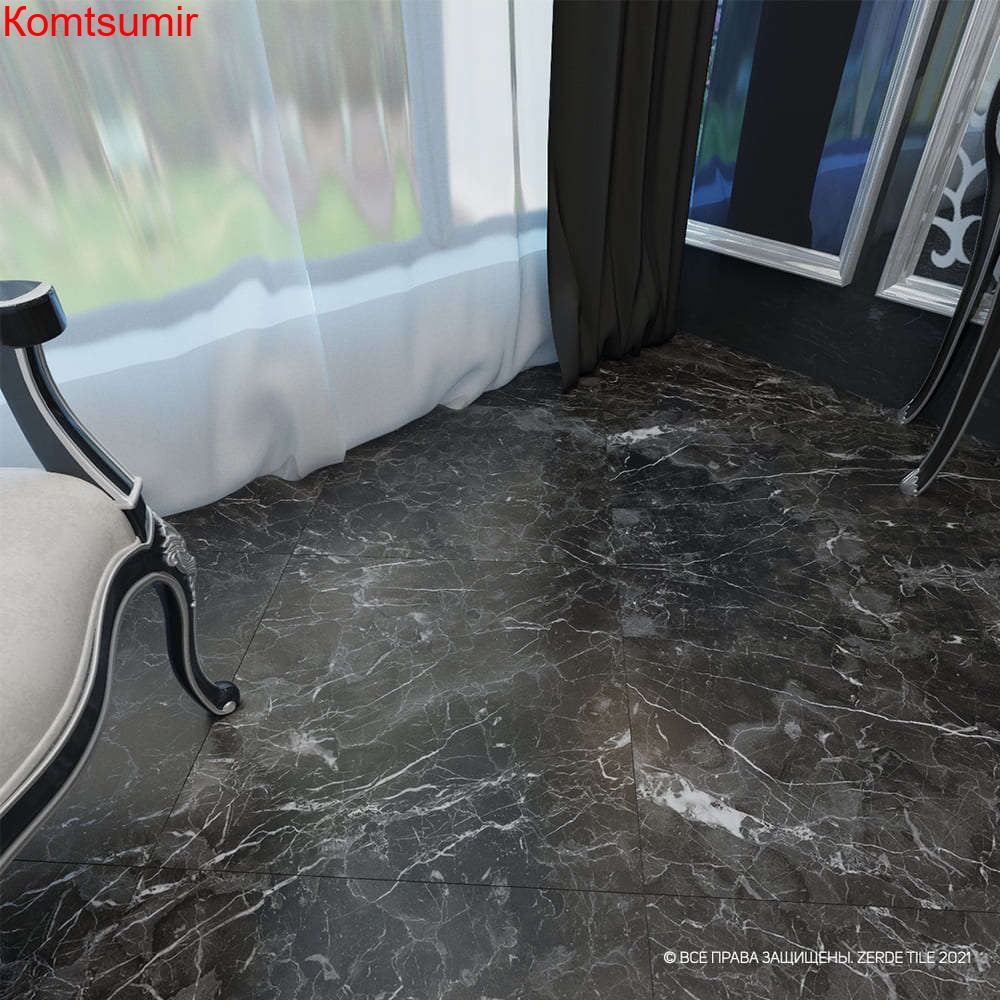 Коллекция Zerde tile Black Marble