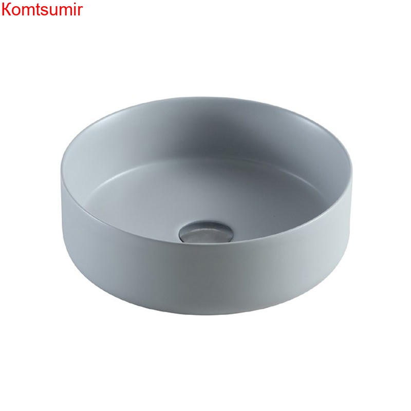 Раковина Azario 355*355*120, цвет светло-серый, матовый (AZ-3134-MFG)