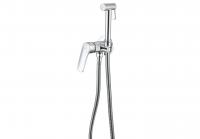 Комплект для гигиенического душа встроенный AQUATEK (cмеситель + гигиеническая лейка + шланг) AQ1019CR ВЕГА