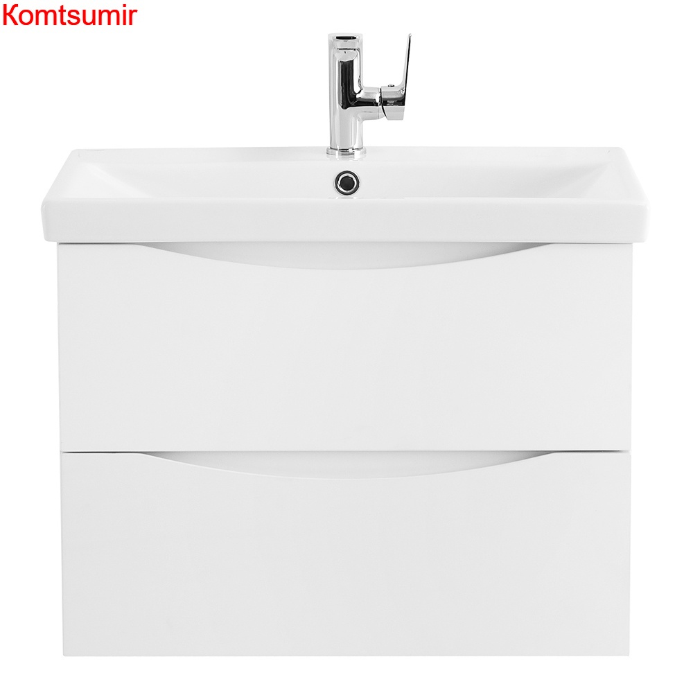 База под раковину подвесная BelBagno MARINO-CER-700-2C-SO-BO-P Bianco Opaco