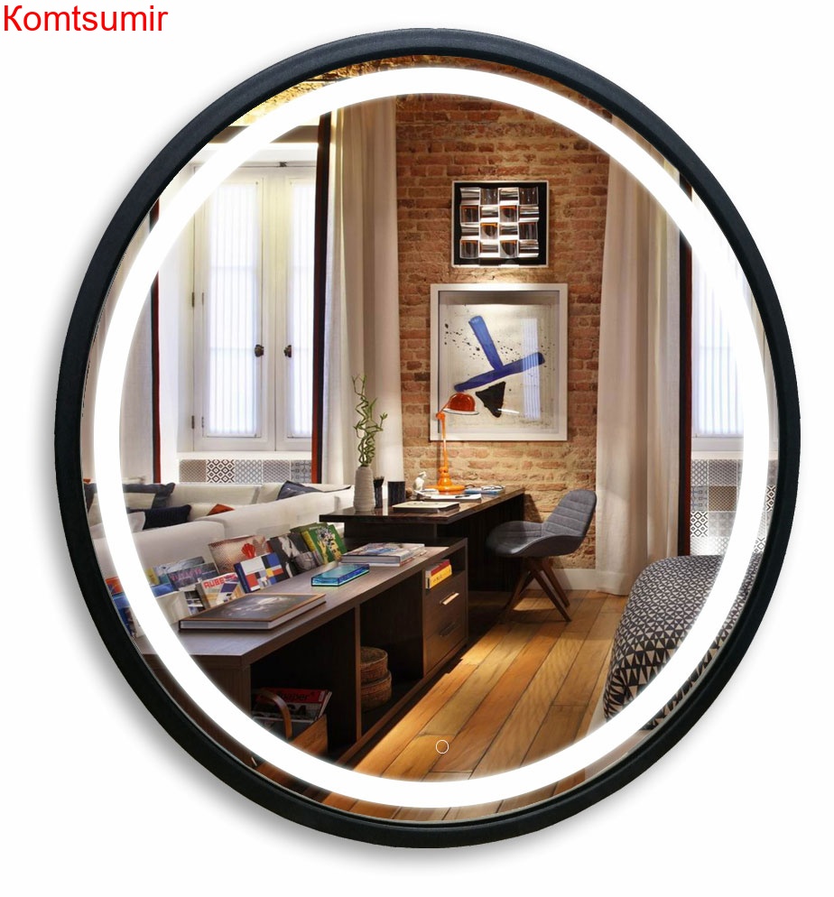 Зеркало AZARIO Манхэттен-лофт D700 рама пластик, сенсор выкл (LED-00002428) Зеркало AZARIO Манхэттен-лофт D700 рама пластик, сенсор выкл (LED-00002428)