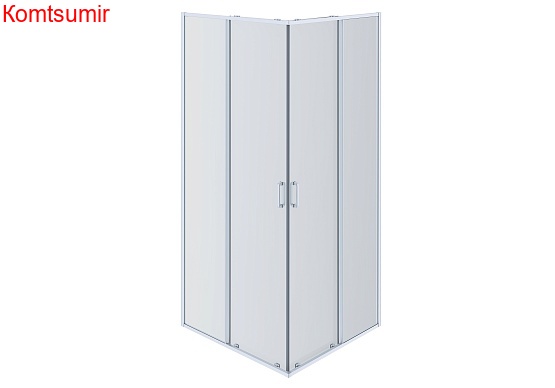 Aquatek Душевой уголок квадратный, двери раздвижные 200х80x80, хром Aquatek Душевой уголок квадратный, двери раздвижные 200х80x80, хром