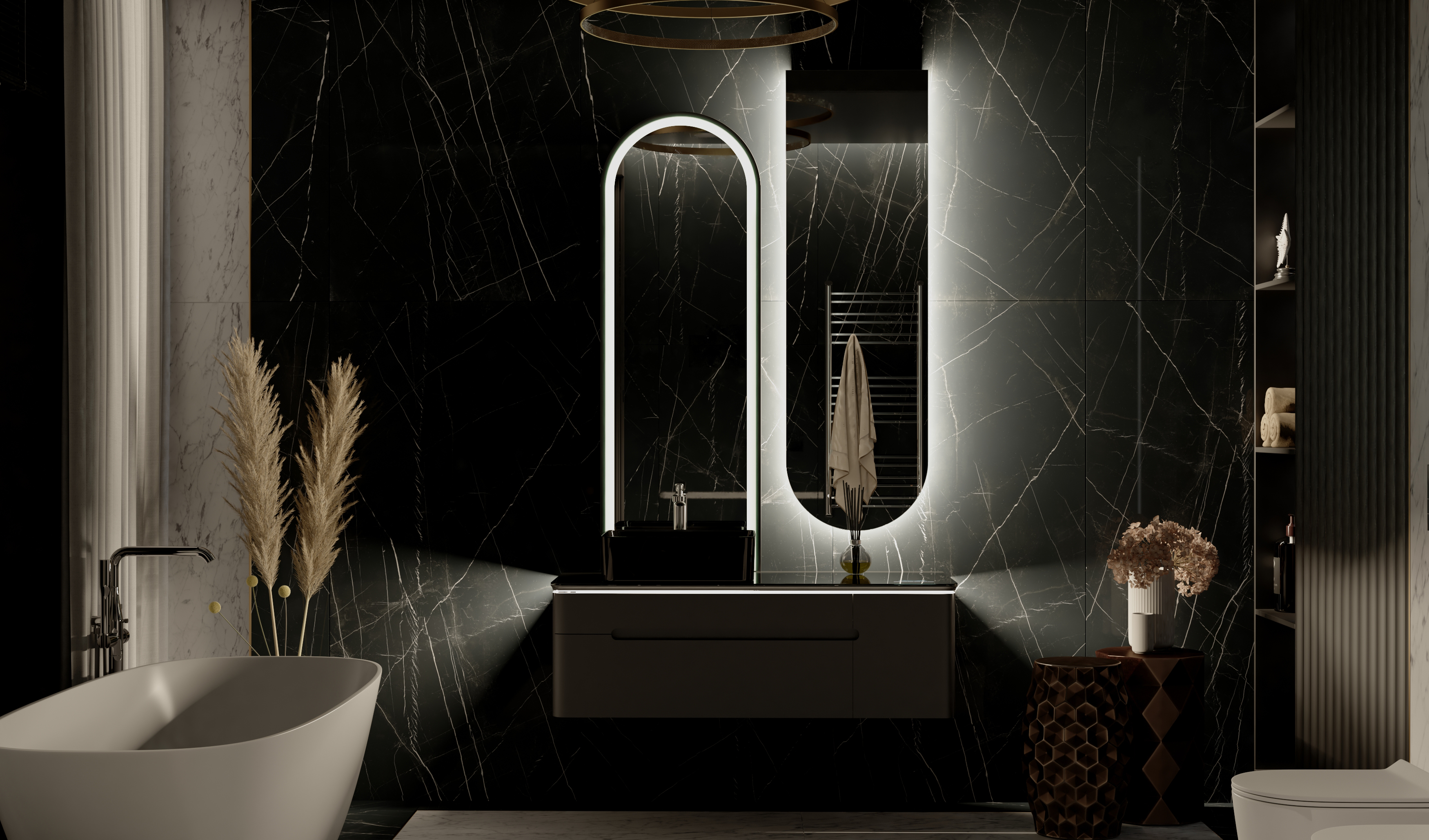 Тумба Shine 120  с Музыкальным Модулем подвесная антрацит Тумба Shine 120  с Музыкальным Модулем подвесная антрацит