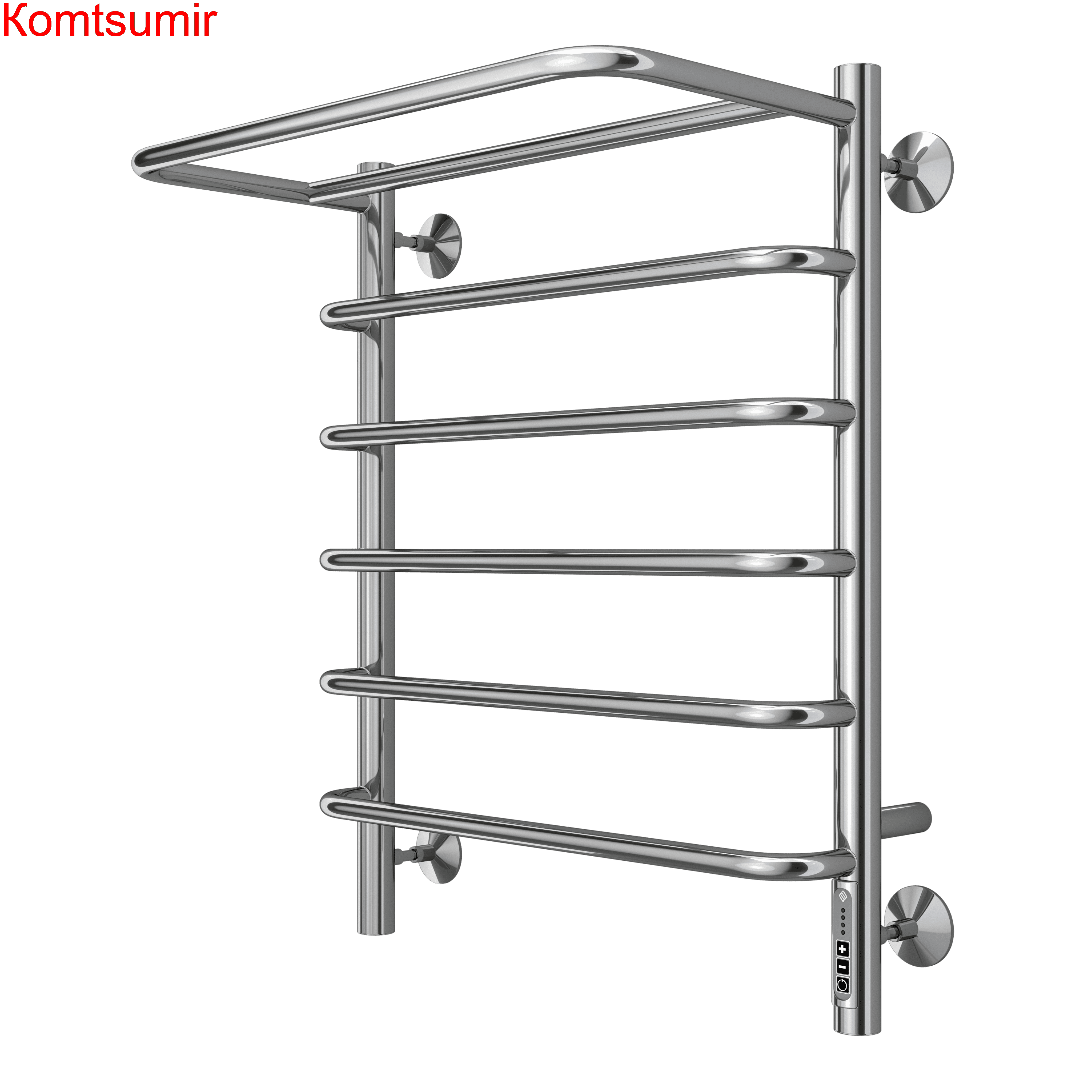 Полка П6 500х650 Электро (quick touch) Полотенцесушитель  TERMINUS