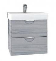 Тумба под раковину AQUATON СИЛЬВА 60 напольная, Дуб Фьорд (1A211801SIW60)