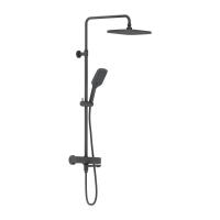 Damixa 953810300 Gala душевая система с ванно  душевым ТМС смесителем, чёрный