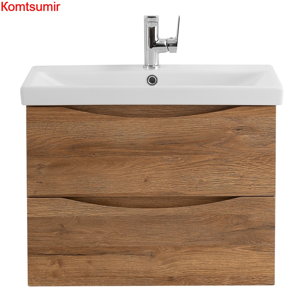 База под раковину подвесная BelBagno MARINO-CER-700-2C-SO-RR-P Rovere Rustico