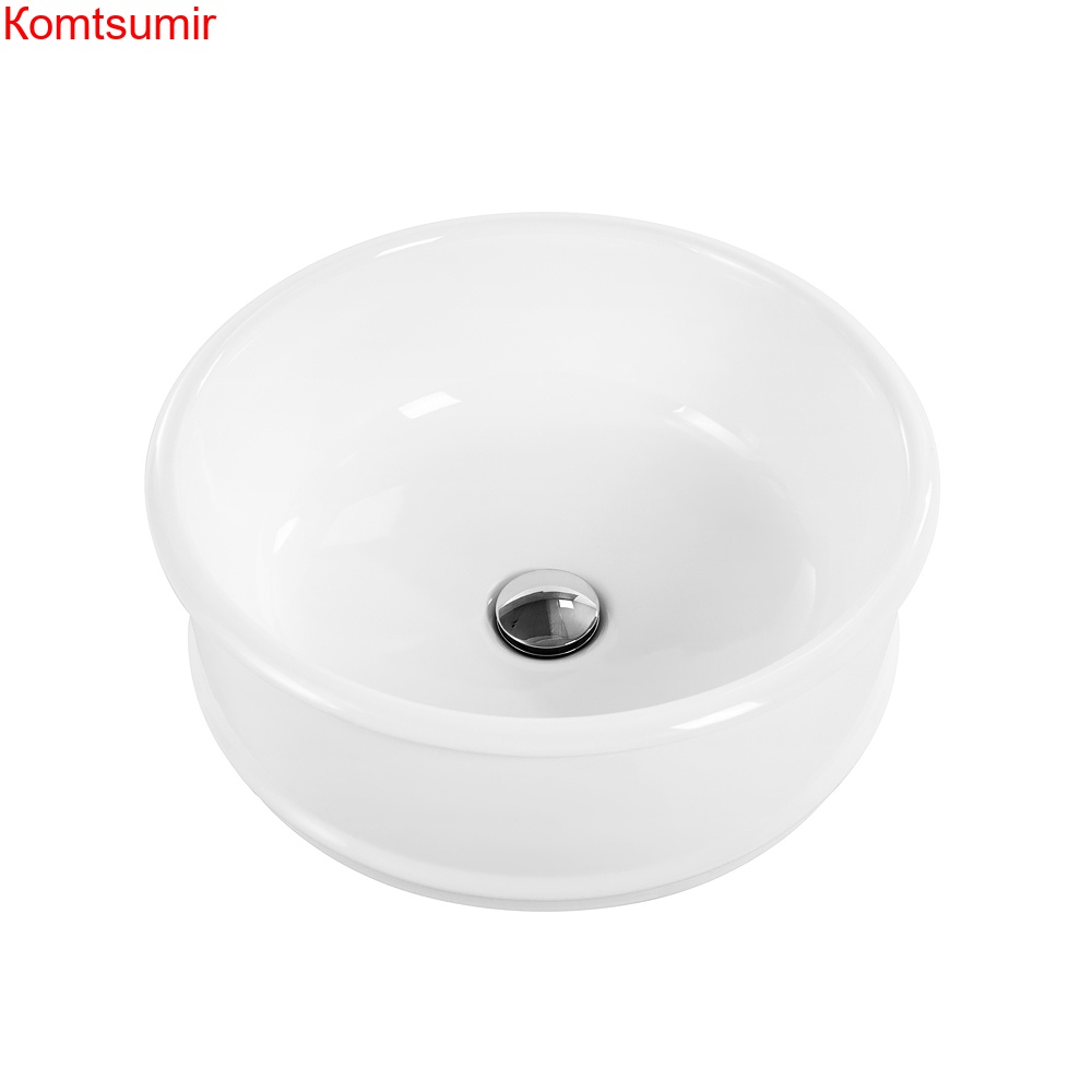 Раковина накладная керамическая круглая BB1383