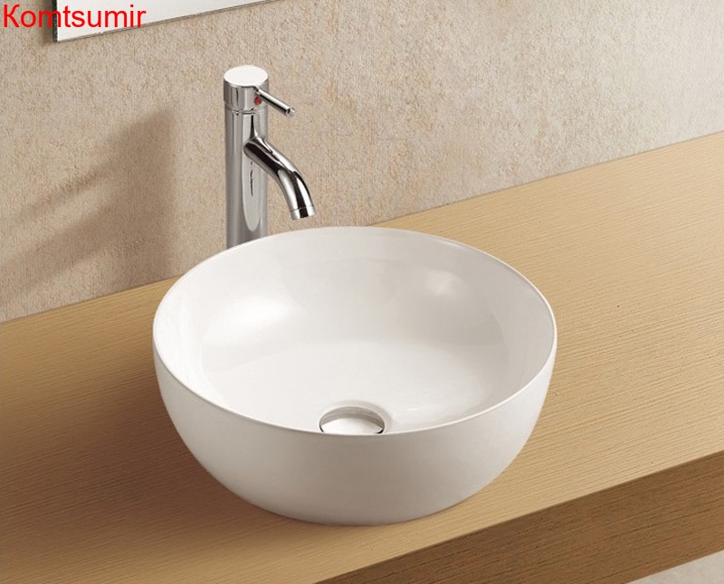 Раковина Azario 405х405х140 накладная, белый (AZ-3216)