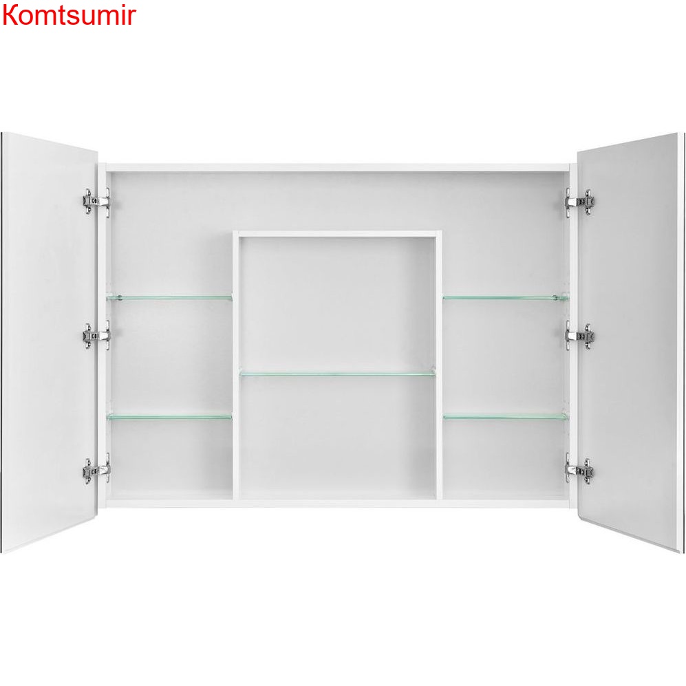 Зеркало-шкаф AQUATON Лондри 100 белый (1A267302LH010)