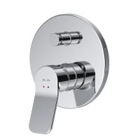 AM.PM F85A45000 X-Joy, cмеситель д/ванны/душа монтируемый в стену, хром, шт.