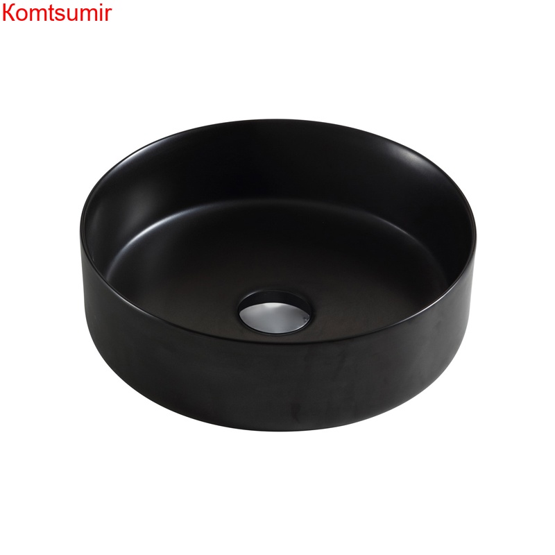 Раковина Azario 355*355*120, накладная, чёрная, матовая (AZ-3134-MB)