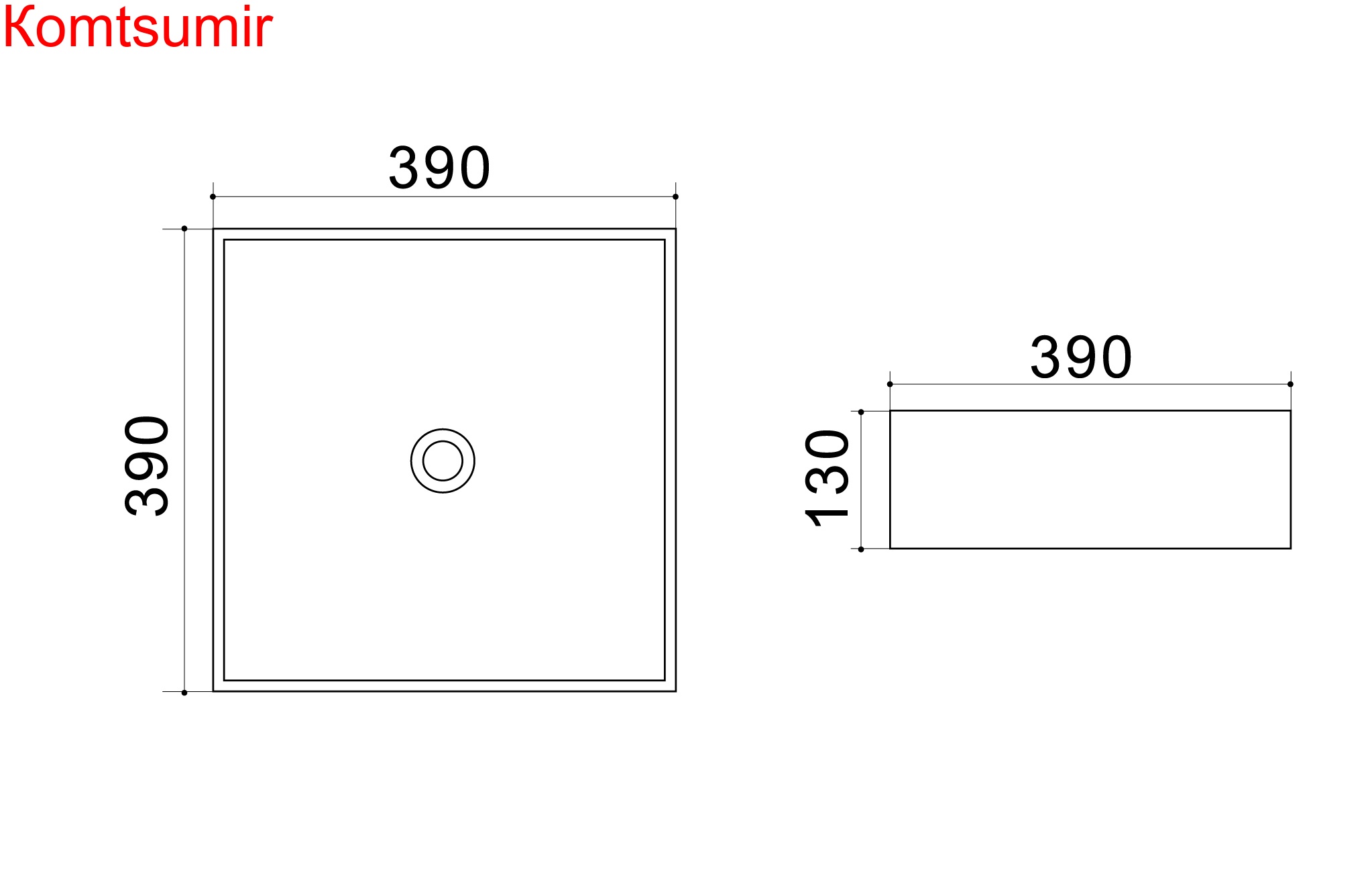 Раковина Trend накладная (AZ41120)