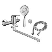 Dorff D1095000 Norma смеситель для ванны и душа с универсальным изливом и душевым набором