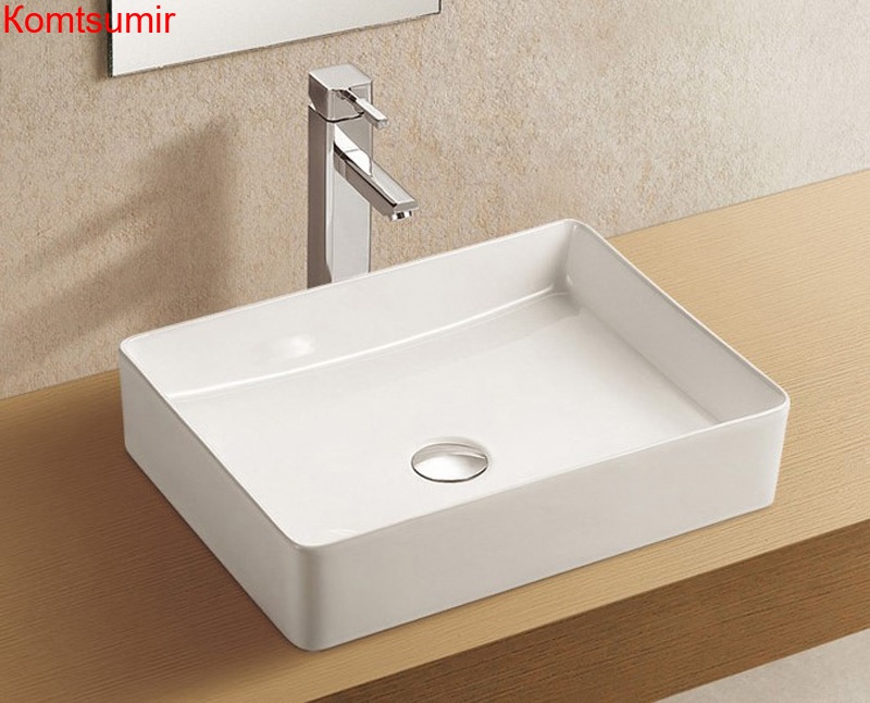 Раковина накладная Azario 470*380*110, белая (AZ-2178-S)