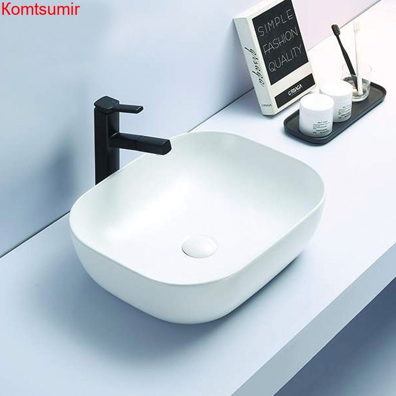 Раковина Azario накладная 505х405х140 белый глянец (AZ-2143 SP)