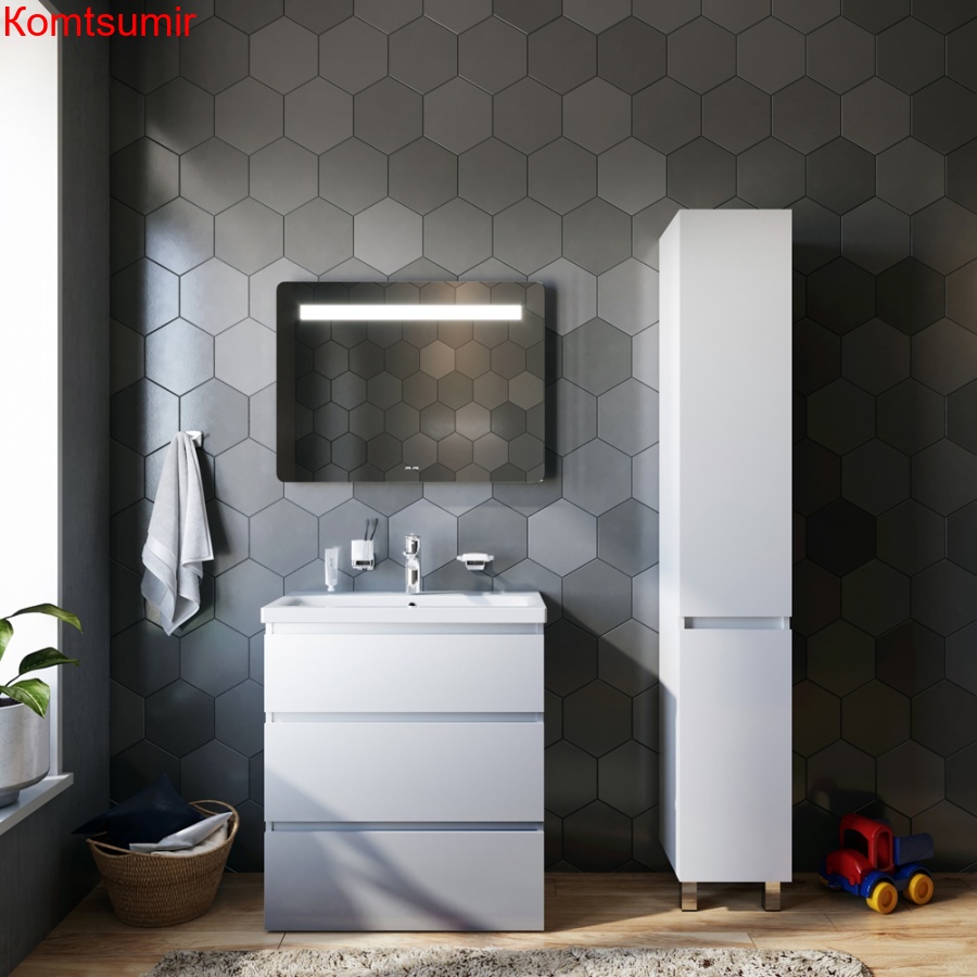 M91CSR0306WG GEM S, шкаф-колонна, напольный, правый, 30 см, белый глянец M91CSR0306WG GEM S, шкаф-колонна, напольный, правый, 30 см, белый глянец