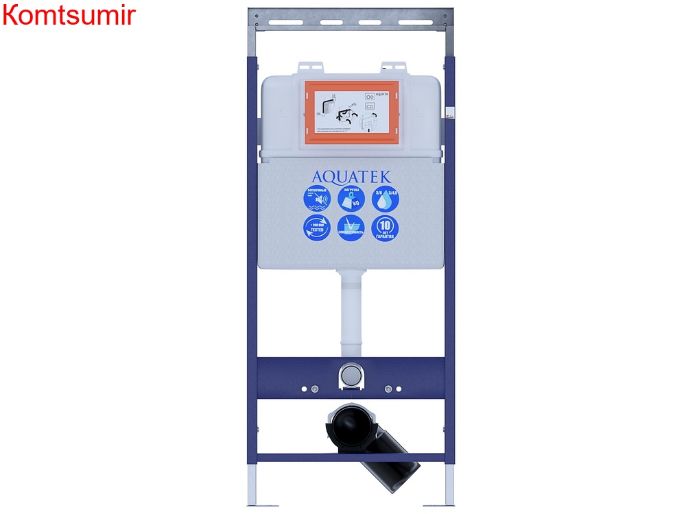 Инсталляция для подвесного унитаза Aquatek Easy Fix 51 INS-0000009, 1130*510*100 мм Инсталляция для подвесного унитаза Aquatek Easy Fix 51 INS-0000009, 1130*510*100 мм