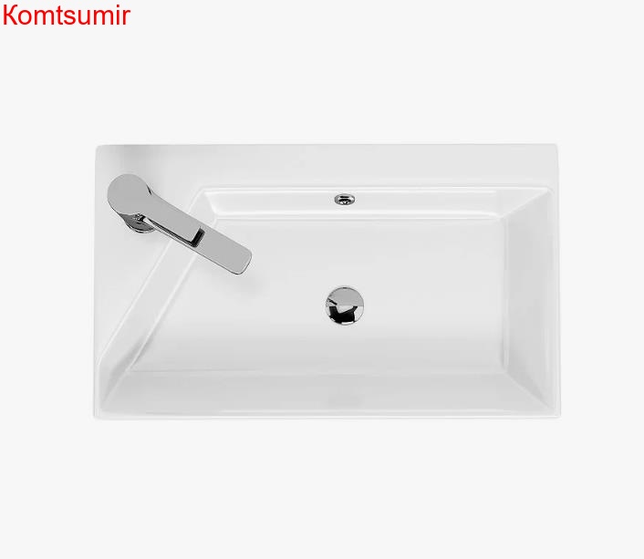 Слим Синерджи, 55 см, мебельный умывальник, керамический  Слим Синерджи, 55 см, мебельный умывальник, керамический