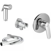 Гигиенический душ Ideal Standard со смесителем, керамический картридж, шланг 125 см., хром (A5960SET)