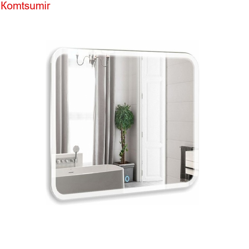 Зеркало AZARIO Стив 700*680, сенсорный выключатель Зеркало AZARIO Стив 700*680, сенсорный выключатель