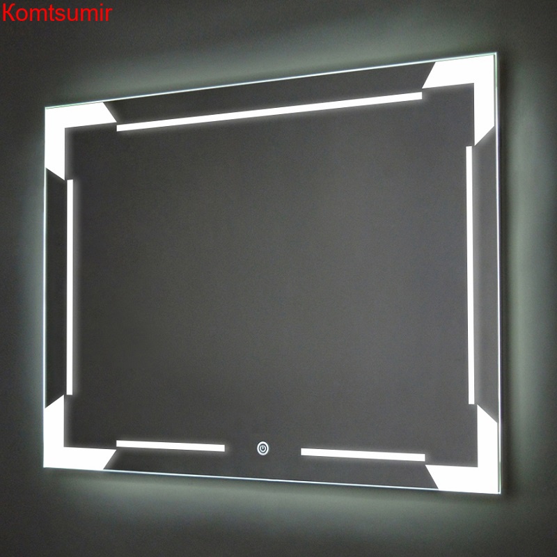 Зеркало AZARIO Крокус 800*600, LED-подсветка, сенсорный выключатель