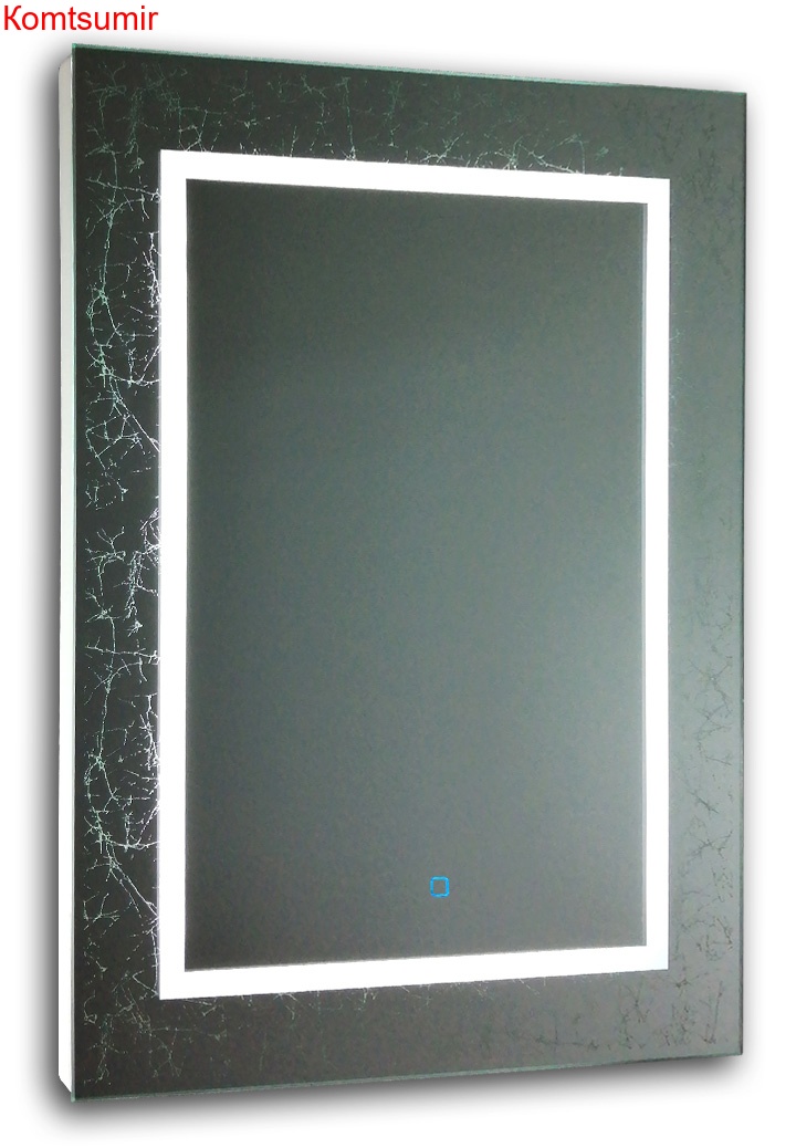 AZARIO зеркало Данте 600*800- 4 сенсор выкл+часы AZARIO зеркало Данте 600*800- 4 сенсор выкл+часы