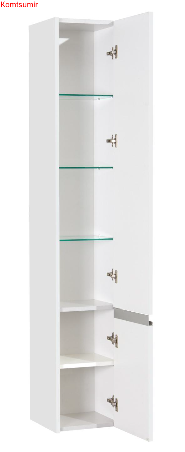 Пенал подвесной AQUATON Капри правый, белый (1A230503KP01R)