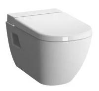 Подвесной унитаз Vitra D-Light 5911B003-1086, безободковый, с системой дозирования моюще-дезинфицирующих средств, крышка микролифт Подвесной унитаз Vitra D-Light 5911B003-1086, безободковый, с системой дозирования моюще-дезинфицирующих средств, крышка микролифт