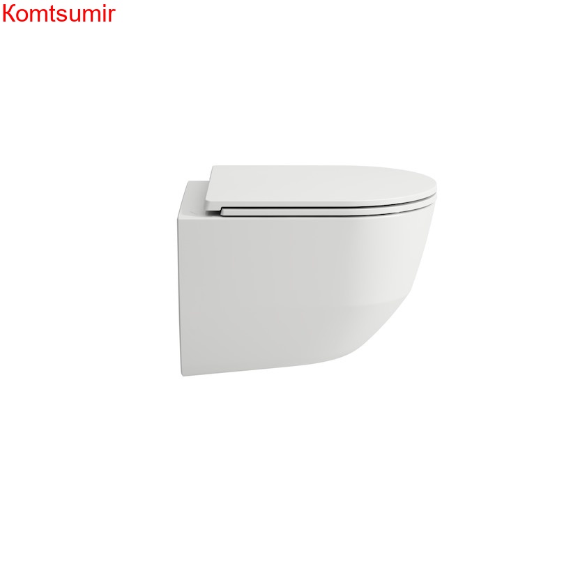 PRO RIMLESS Чаша подвесного унитаза, укороченный, с глубоким смыванием, бел