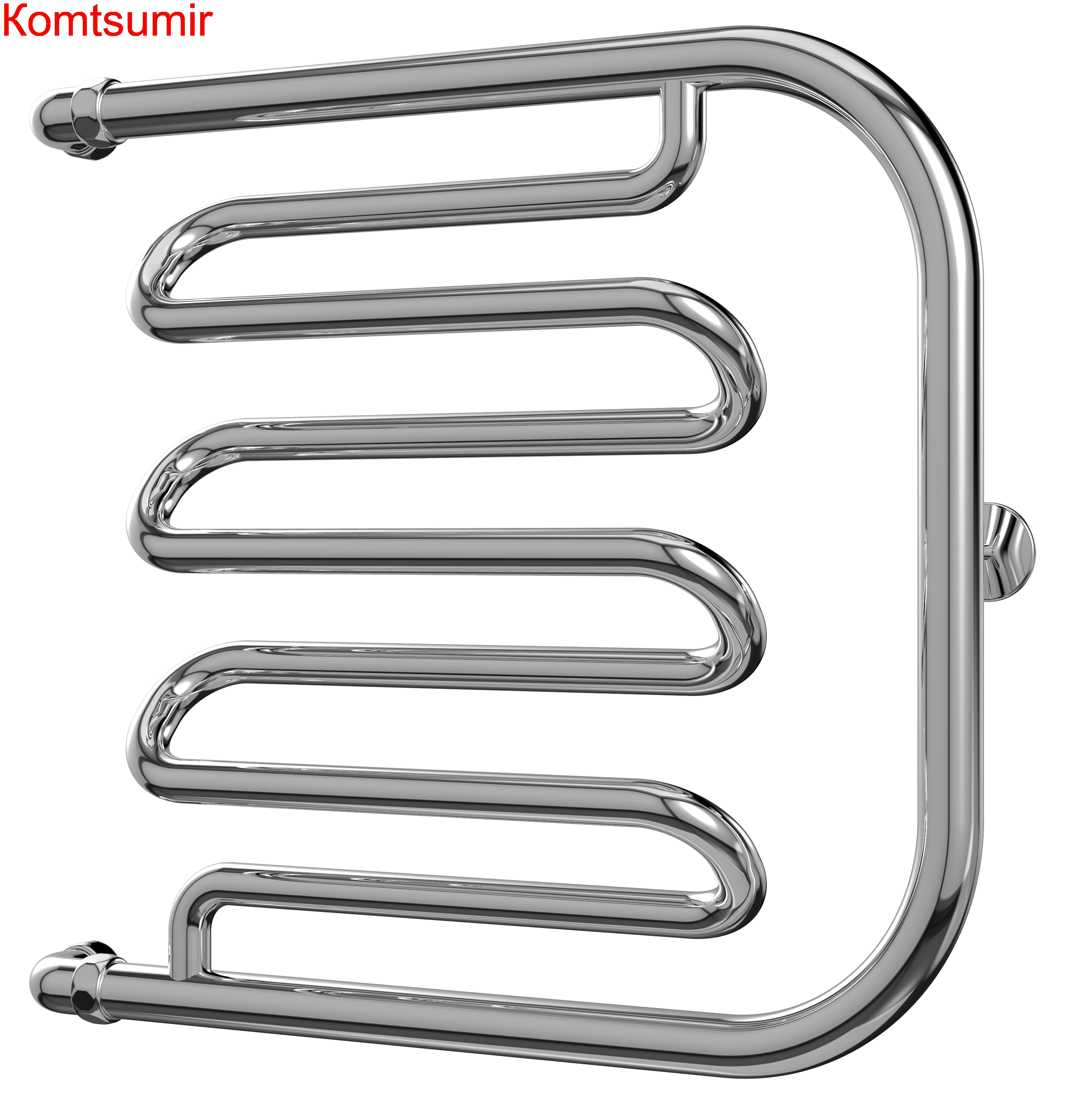 Фокстрот-Лиана AISI 500х500 Полотенцесушитель  TERMINUS