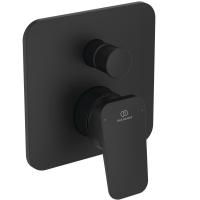 Смеситель для ванны Ideal Standard CERAPLAN встраиваемый, черный матовый (BD259XG)