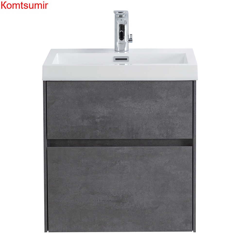 База под раковину подвесная BelBagno PIETRA MINI-500AS-2C-SO-SCM Stucco Cemento База под раковину подвесная BelBagno PIETRA MINI-500AS-2C-SO-SCM Stucco Cemento