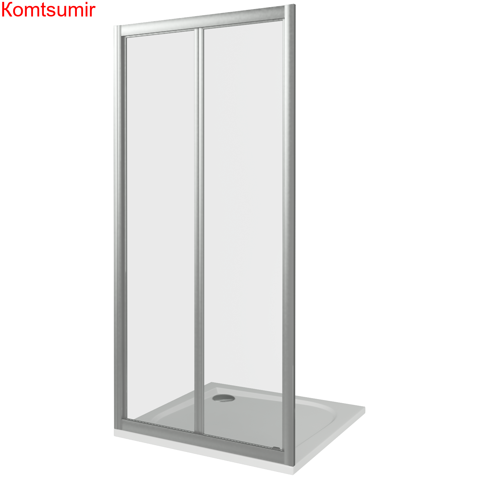 Душевая дверка в нишу 90х185 Good Door Infinity SD-90-C-CH ИН00050 гармошкой