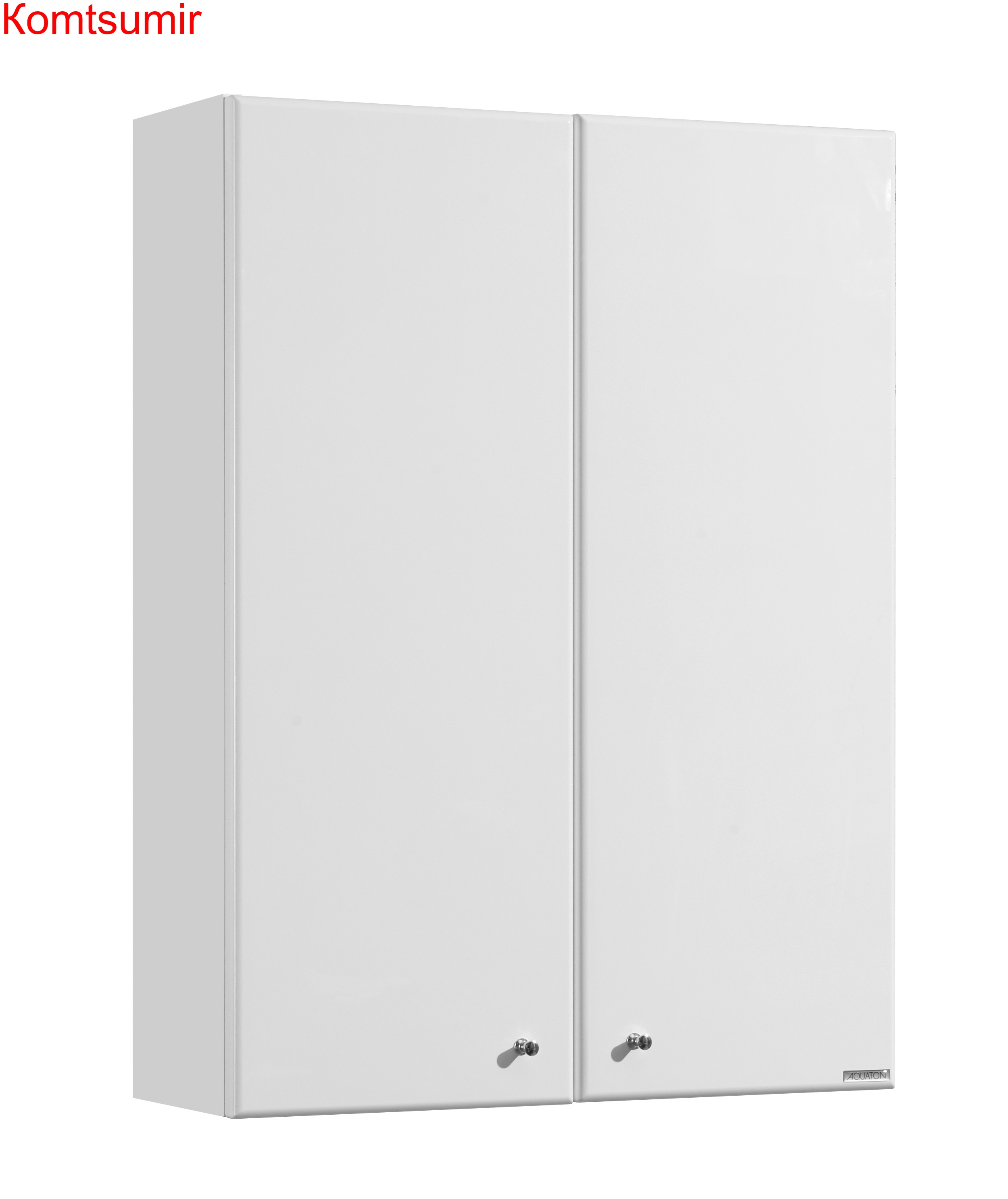 Шкаф AQUATON СИМПЛ подвесной, двухстворчатый, белый (1A012403SL010) Шкаф AQUATON СИМПЛ подвесной, двухстворчатый, белый (1A012403SL010)