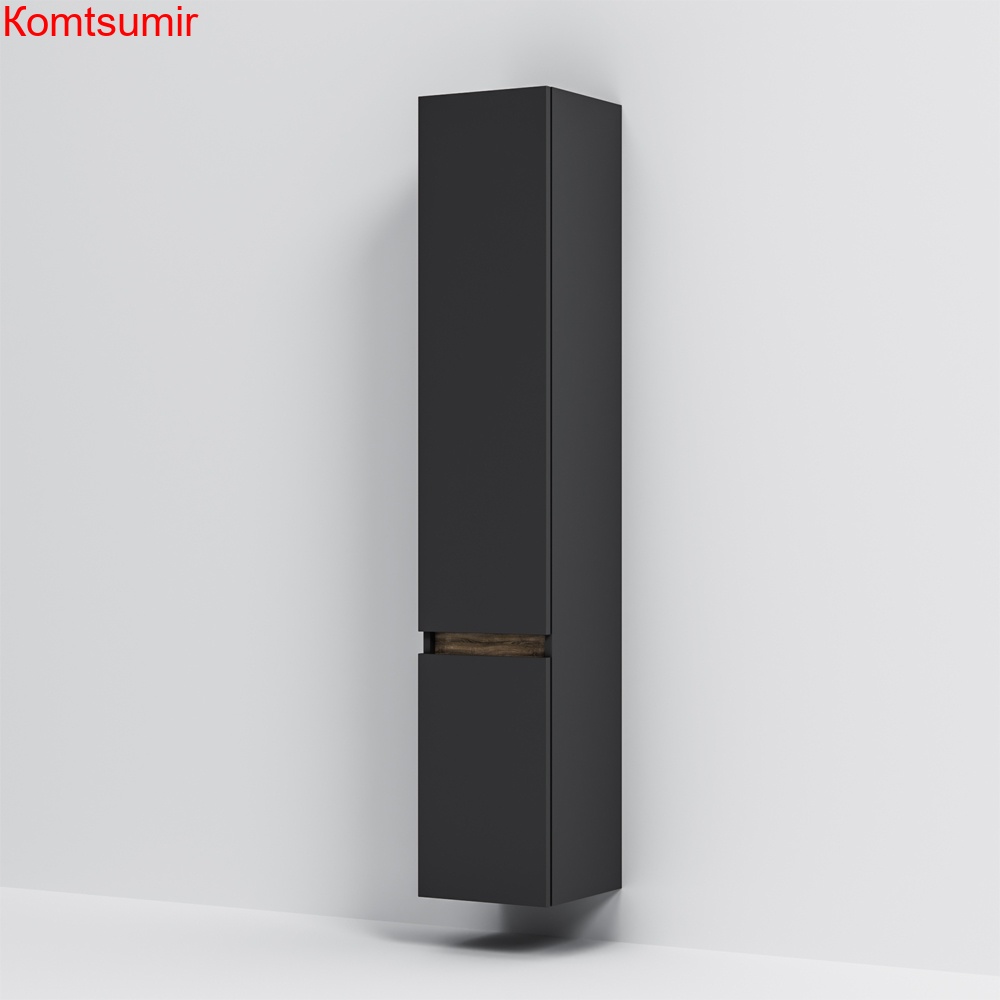 M85ACHR0306BM X-Joy, шкаф-колонна, подвесной, правый, 30 см, цвет: черный матовый M85ACHR0306BM X-Joy, шкаф-колонна, подвесной, правый, 30 см, цвет: черный матовый