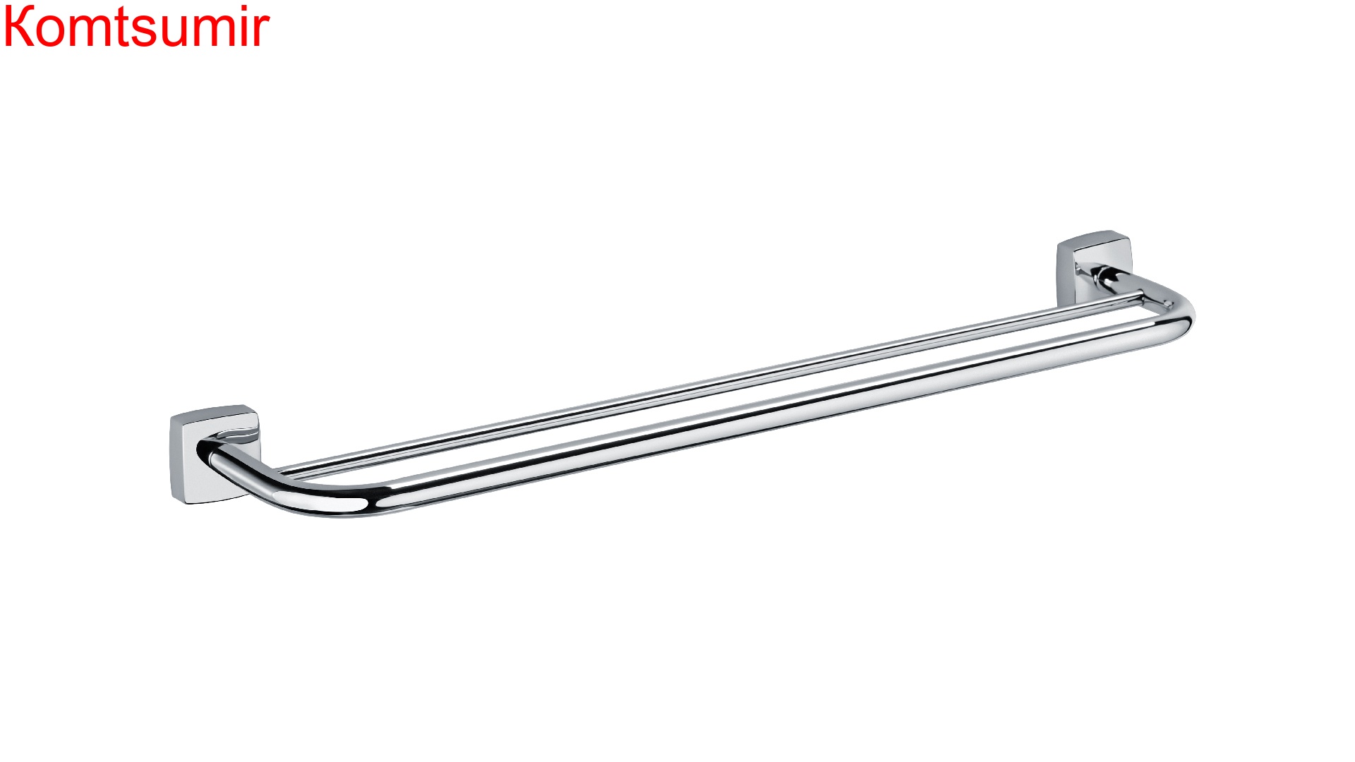 Полотенцедержатель трубчатый 2-ой Fixsen Kvadro FX-61302  60 см