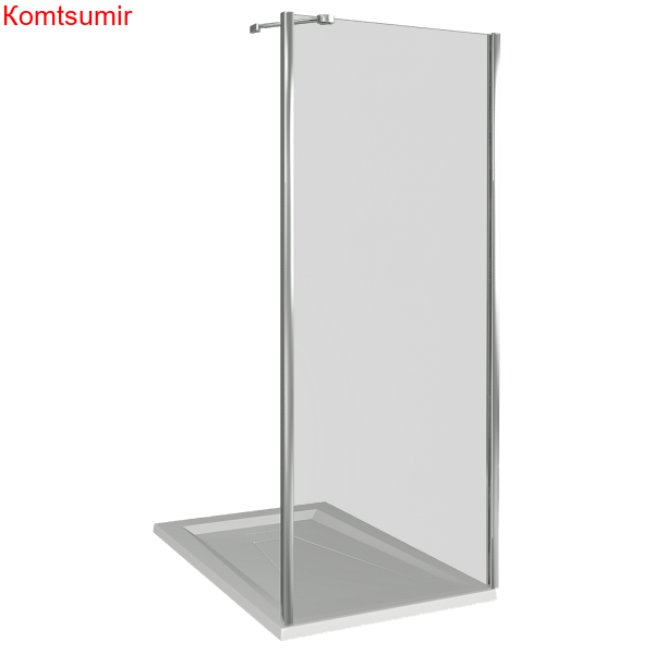 Боковая стенка для душевой двери 80х185 Good Door Fantasy SP-80-C-CH ФА00025